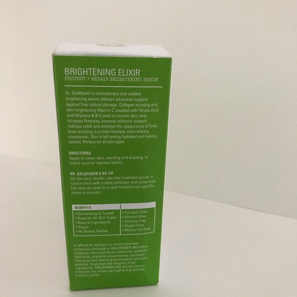 New Goldfaden M.D. brightening elixir 1 oz skin serum - Picture 5 of 10